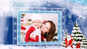 Christmas video greeting card